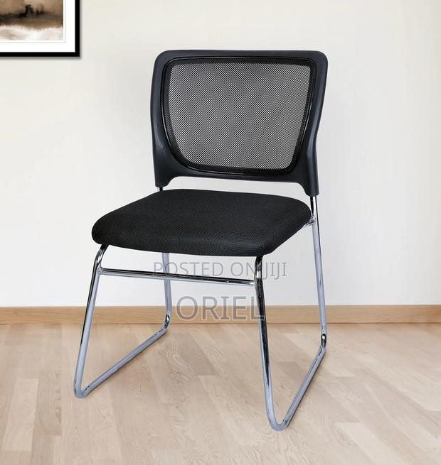 Office Chair : Armless Office Visitor Waiting Chair - thumbnail 16