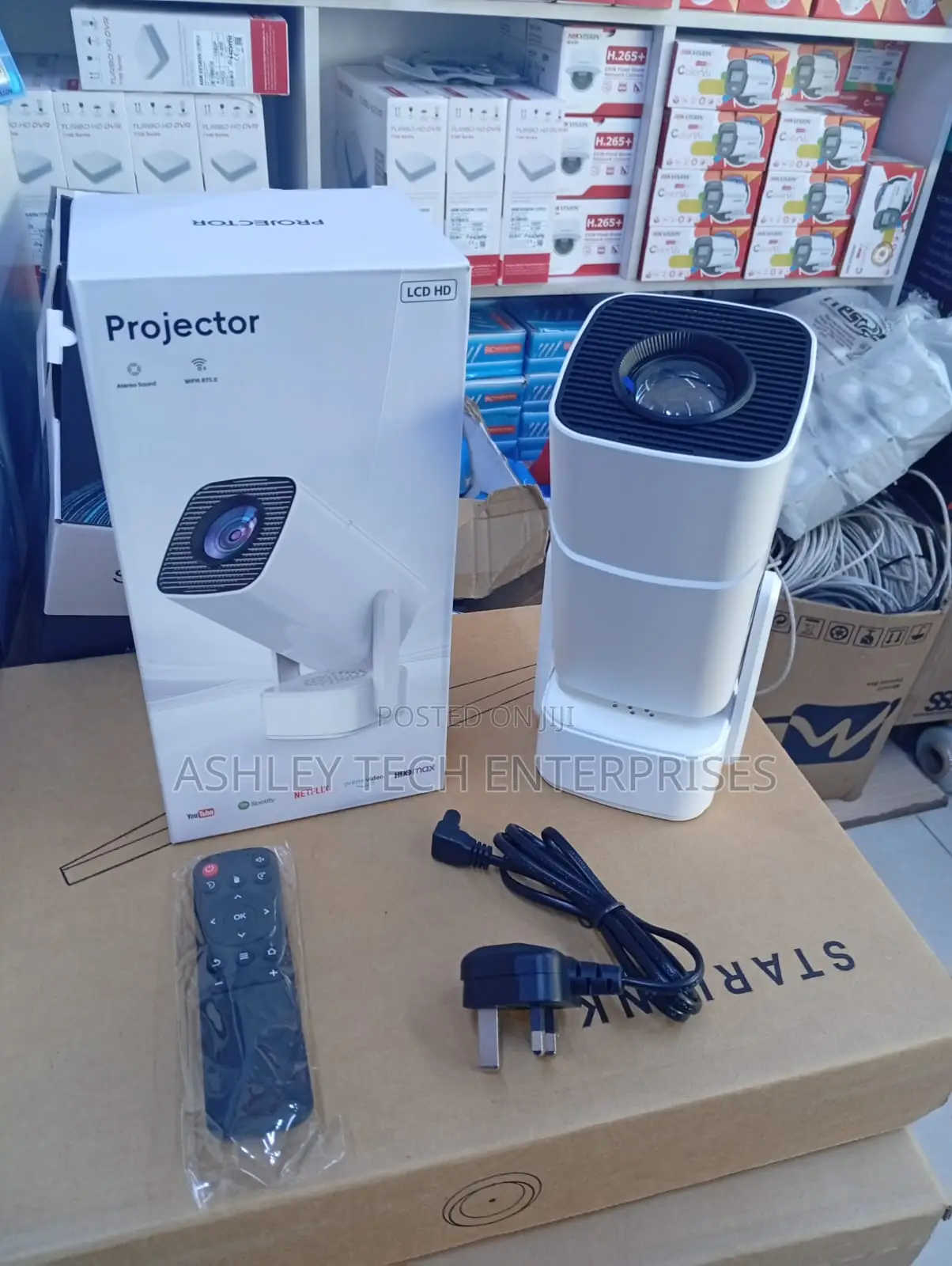 New F800 Android 13 Projector – Smart HD Home Cinema
