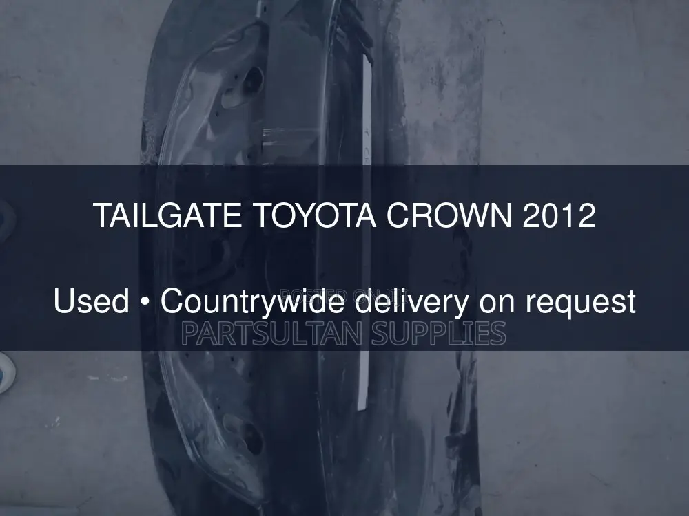 Tailgate Toyota Crown 2012