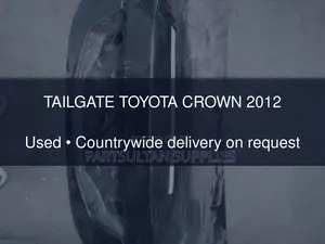 Tailgate Toyota Crown 2012