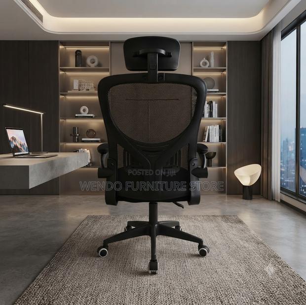 Office Chairs; Ergonomic Fabric Office Mold Chairs - thumbnail 5