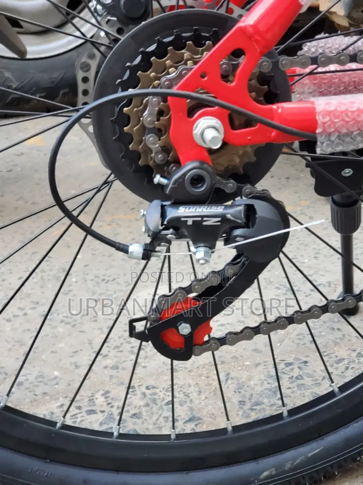 FSX Red 26" Mountain Bicycle, Adult and Teenagers