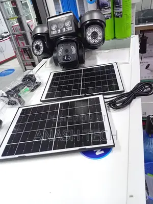 011SQ Triple Lens 4G Solar Security Camera – 4MP PTZ Outdoor CCTV