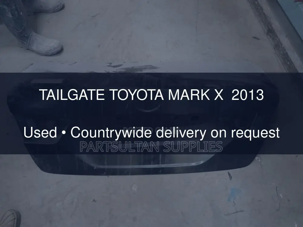Tailgate Toyota Mark X 2013
