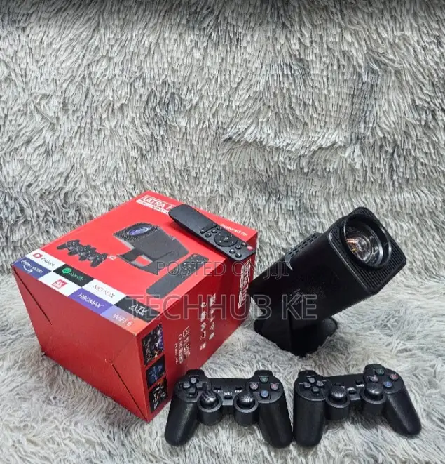 Hy320 Portable Led Projector Android TV Wifi Bluetooth Ready