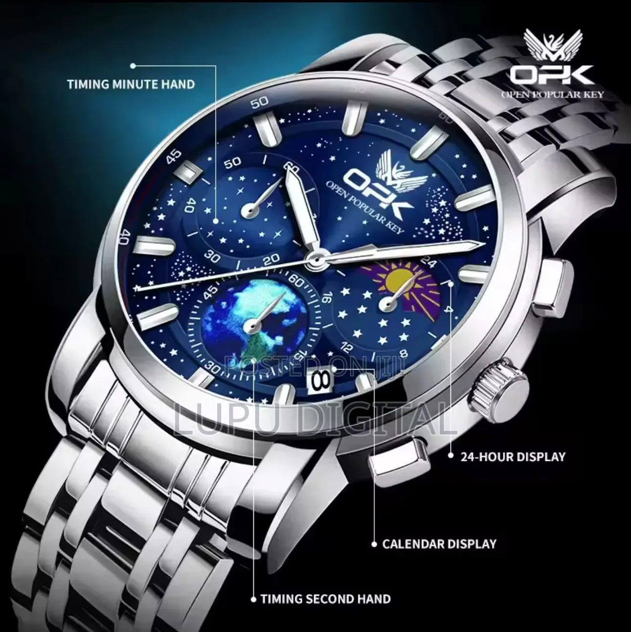 Opk Gents Chronograph Watch #8142