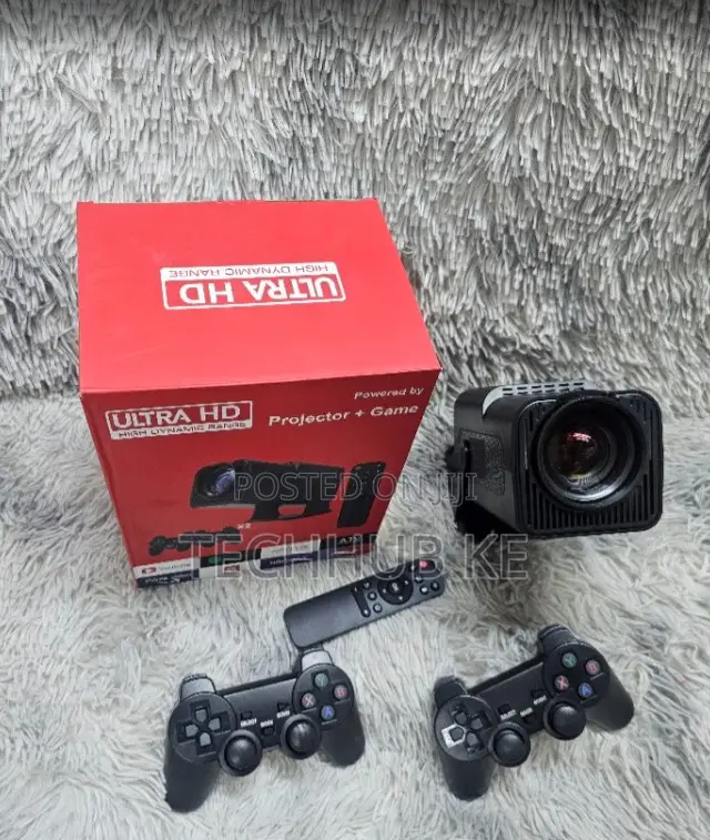 Hy320 Android 13 Smart Projector With Game Consoles