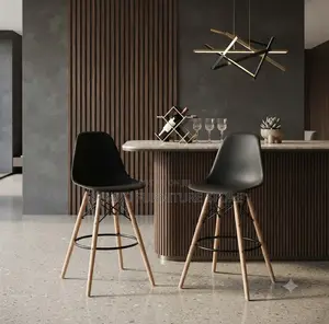 Barstools; Home Dining Room Eames Style Barstool