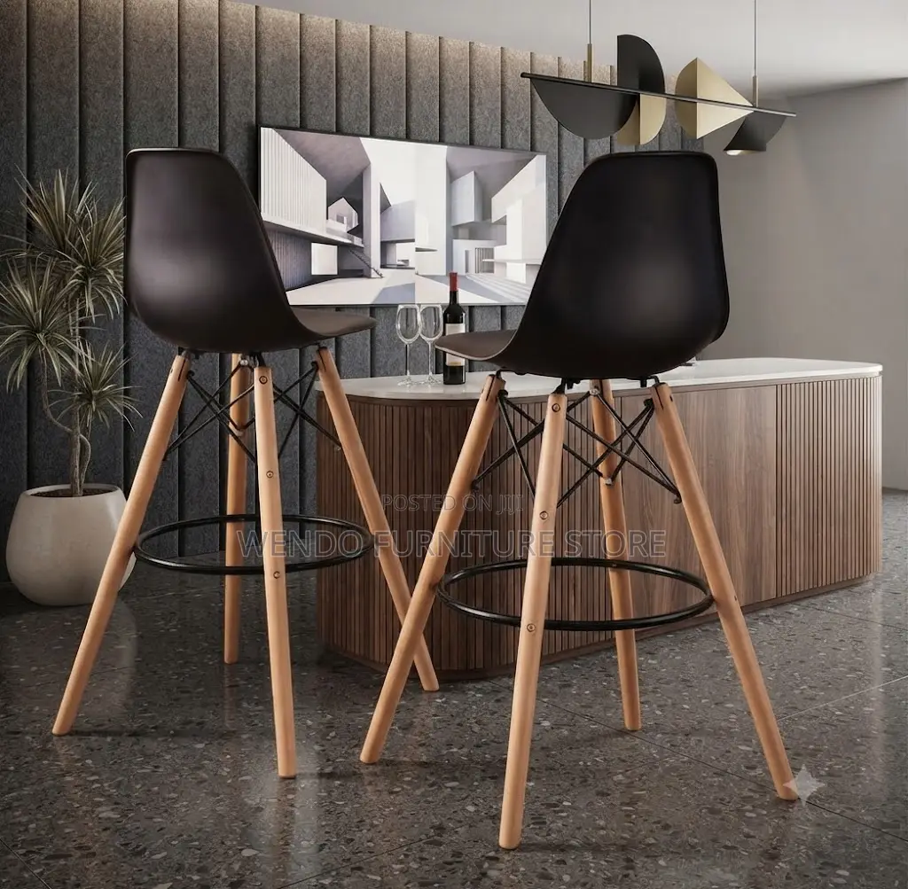 Barstools; Home Dining Room Eames Style Barstool