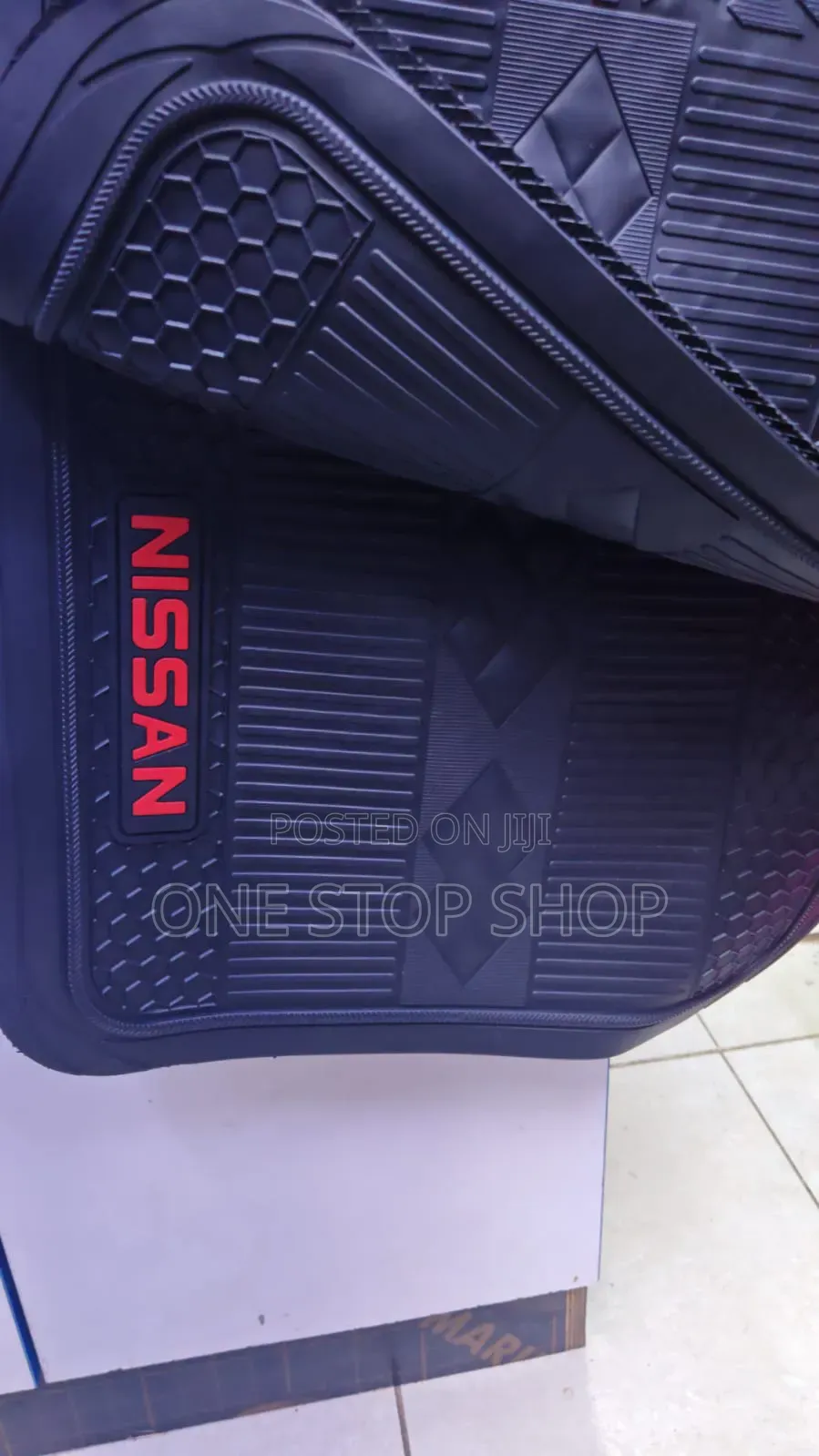 Nissan Floor Mats With Diamond Textured Nonslip Pattern
