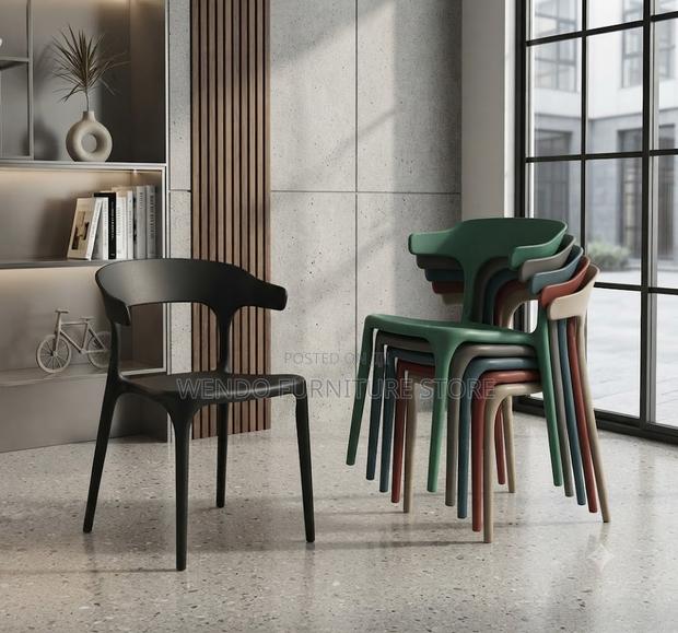 Dining Chairs; Plastic Home Dining Room Chairs - thumbnail 2