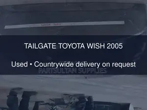 Tailgate Toyota Wish 2005