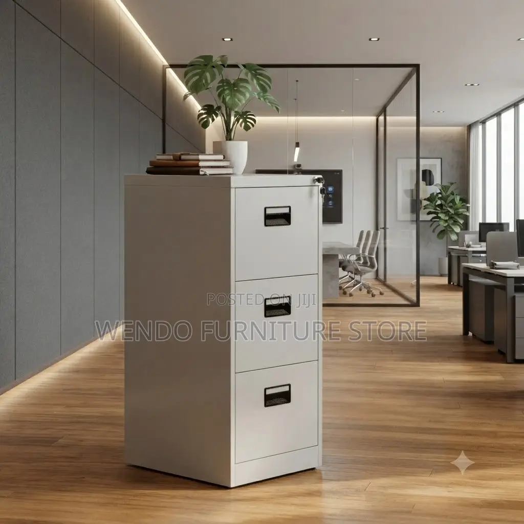 Office Cabinet; Four Drawers Executive Premium Steel Office Cabinet
