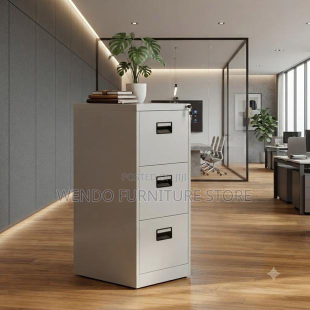 Office Cabinet; Four Drawers Executive Premium Steel Office Cabinet