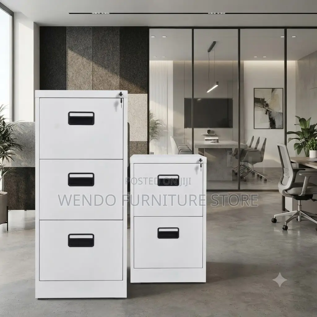 Office Cabinet; Four Drawers Executive Premium Steel Office Cabinet