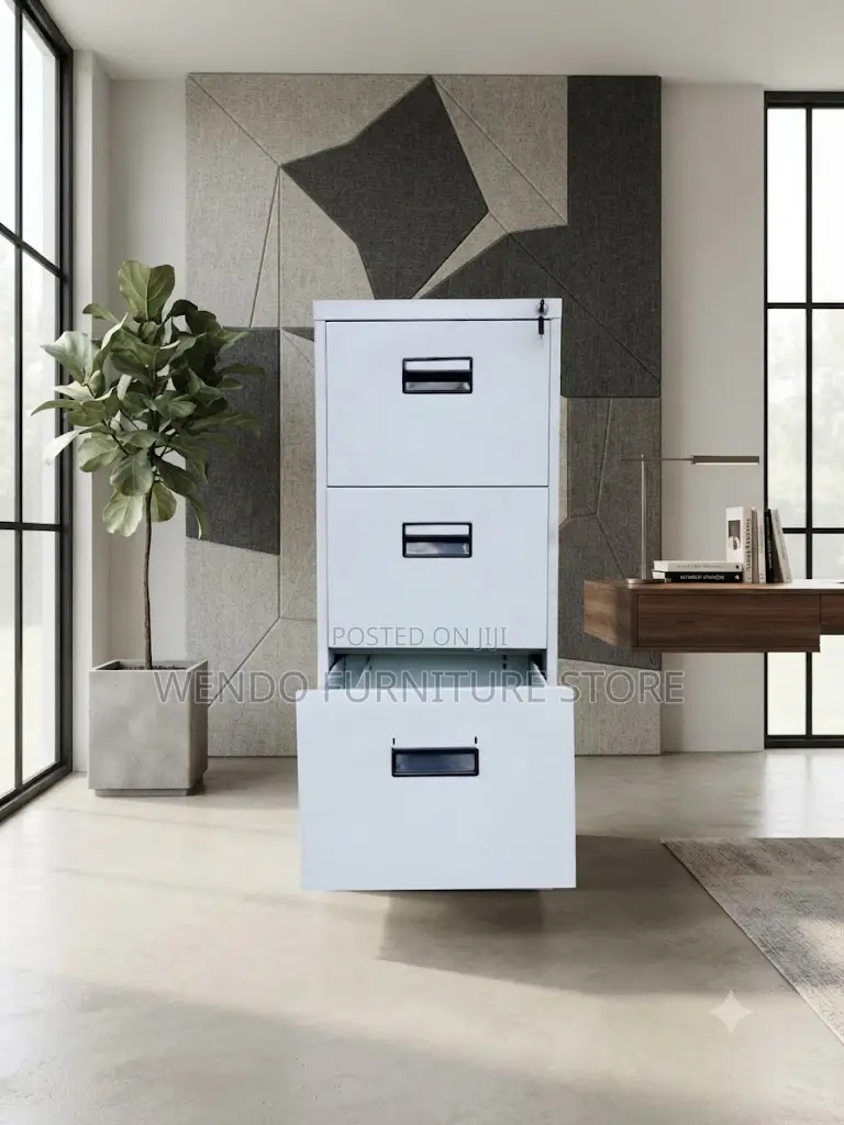 Office Cabinet; Four Drawers Executive Premium Steel Office Cabinet
