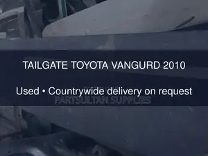 Tailgate Toyota Vangurd 2010