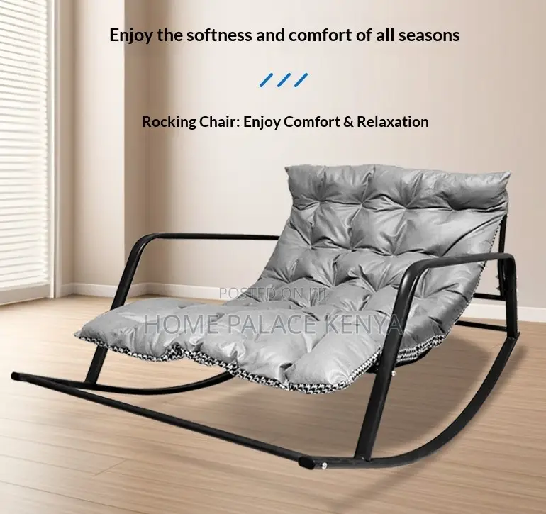 Rocking Chair: Double Rocking Floor Loveseat