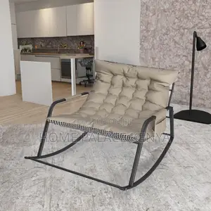 Rocking Chair: Double Rocking Floor Loveseat