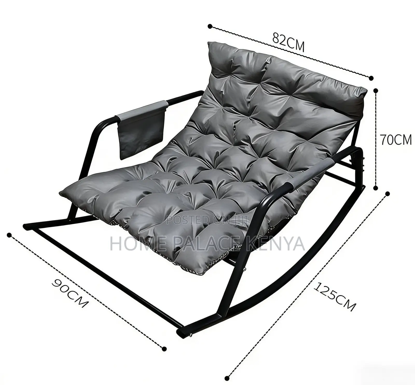Rocking Chair: Double Rocking Floor Loveseat