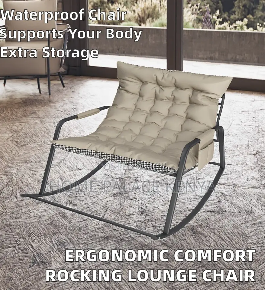 Rocking Chair: Double Rocking Floor Loveseat