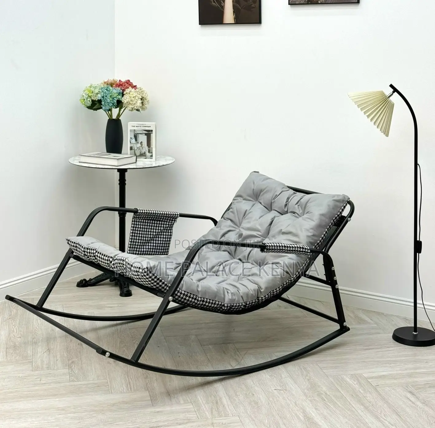Rocking Chair: Double Rocking Floor Loveseat
