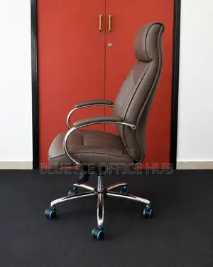 High Back Executive Office Chair-Premium Brown Chair
