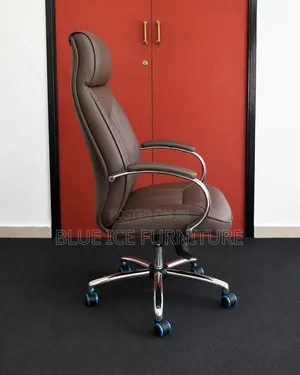 High Back Executive Office Chair-Premium Brown Chair