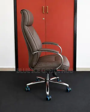 High Back Executive Office Chair-Premium Brown Chair