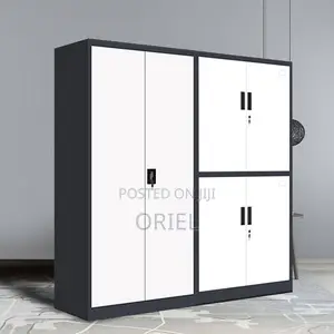 Office Cabinet : Lockable Two-Door Steel Filing Cabinet
