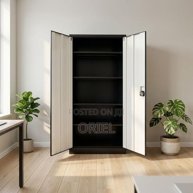 Office Cabinet : Lockable Two-Door Steel Filing Cabinet - thumbnail 13