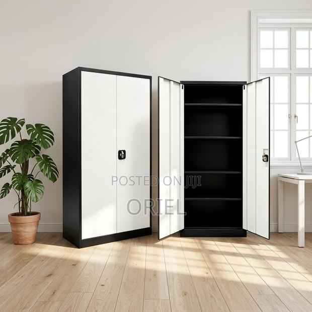 Office Cabinet : Lockable Two-Door Steel Filing Cabinet - thumbnail 17