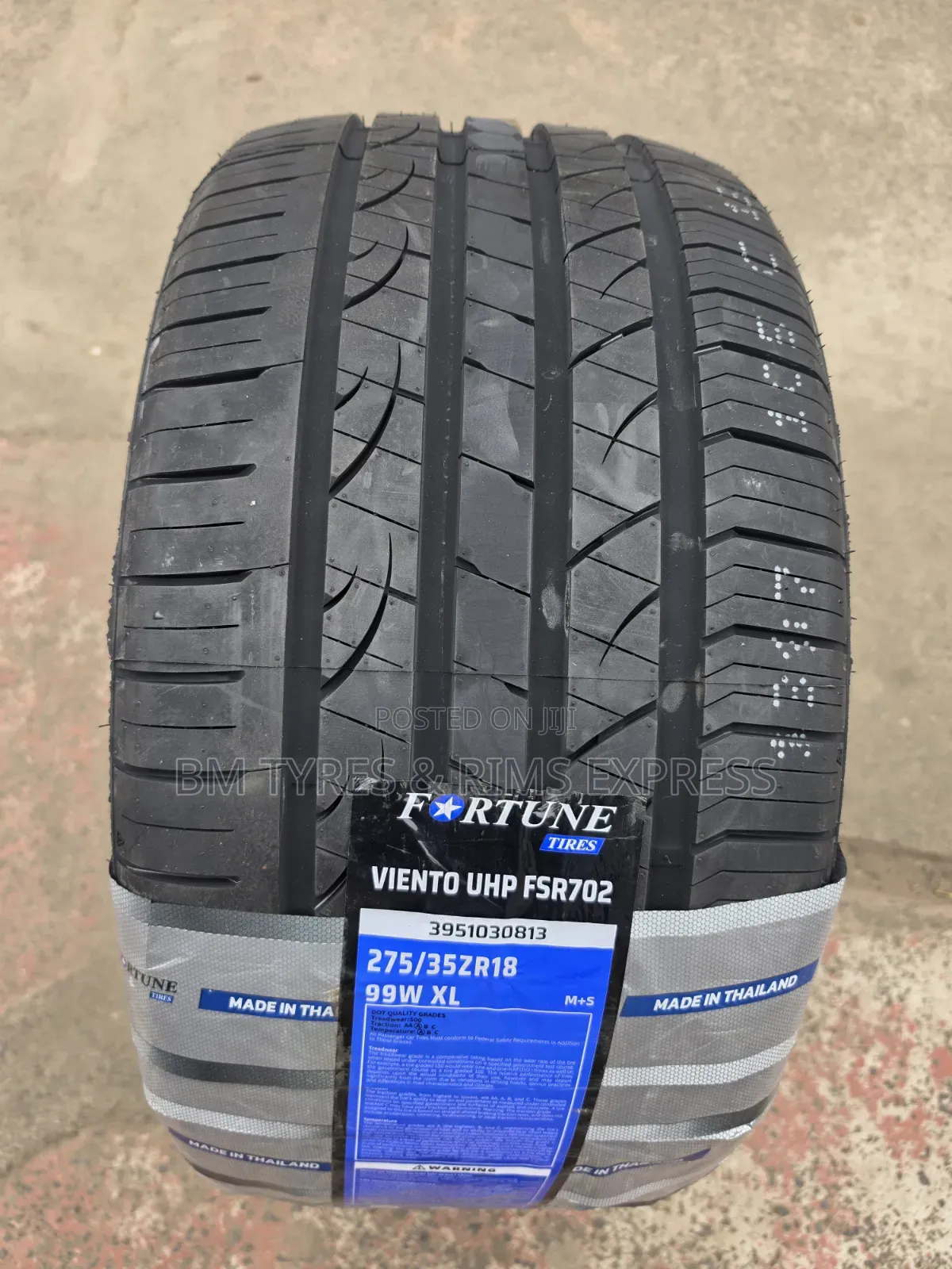 275 /35 R18 FORTUNE TIRES (Thailand)