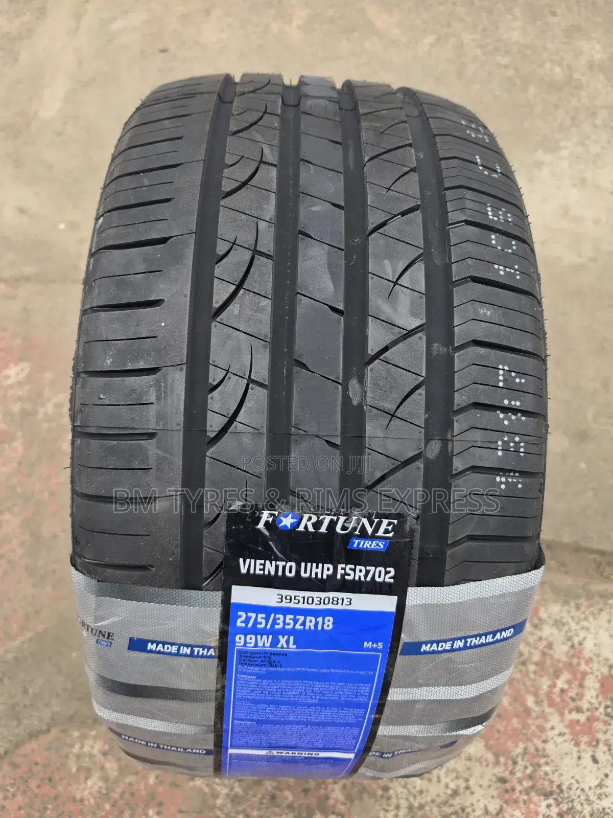275 /35 R18 FORTUNE TIRES (Thailand)