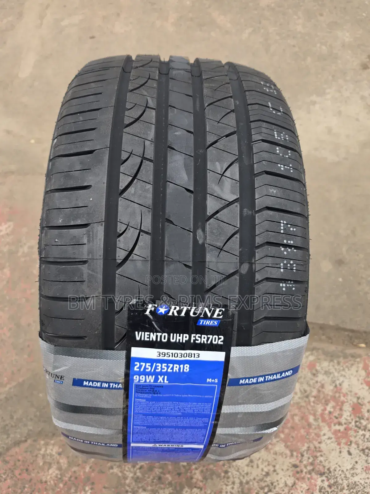 275 /35 R18 FORTUNE TIRES (Thailand)