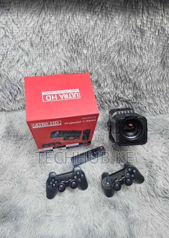 Android Smart Projector Hy-320 With Gaming Console–Big Screen + Gaming - thumbnail 2