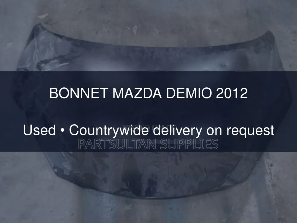 Bonnet Mazda Demio 2012