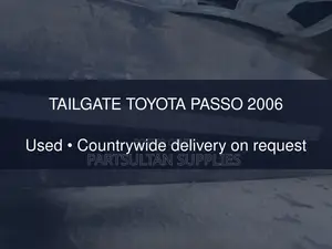 Tailgate Toyota Passo 2006