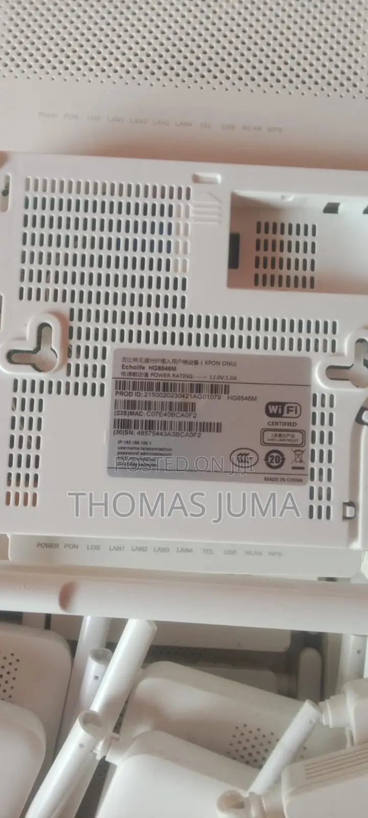 Xpon Huawei Routers