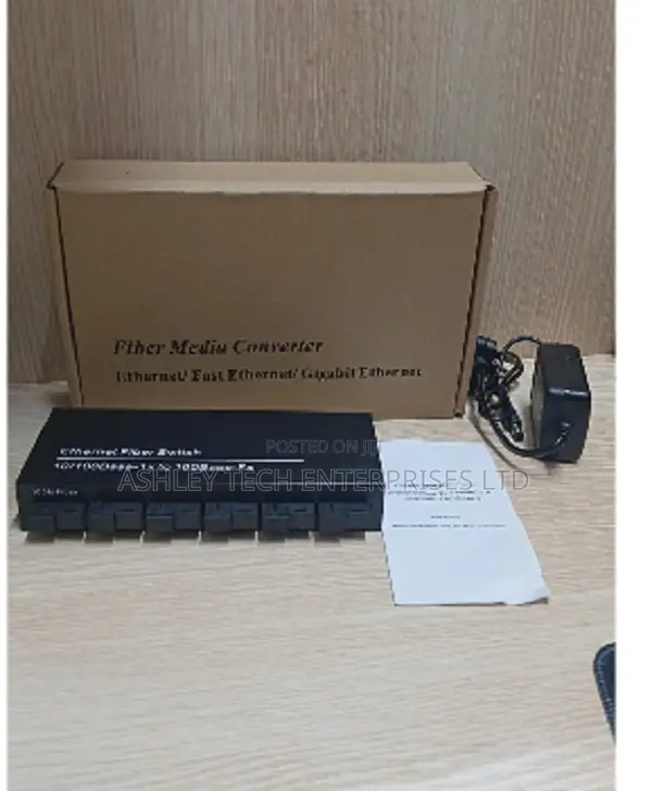 H Heavy-Duty 6 Port Ethernet Fiber Switch