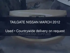 Tailgate Nissan March 2012