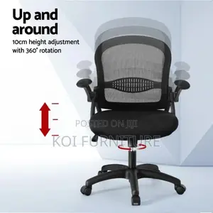 Office Chairs; Mid Back Ergonomic Swivel Office Chairs