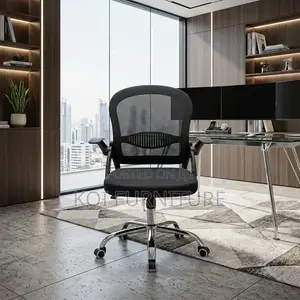 Office Chairs; Mid Back Ergonomic Swivel Office Chairs
