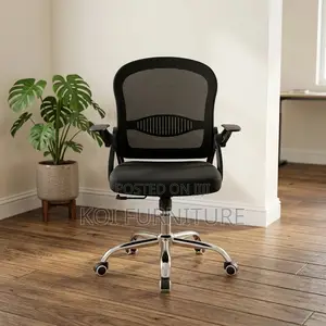 Office Chairs; Mid Back Ergonomic Swivel Office Chairs