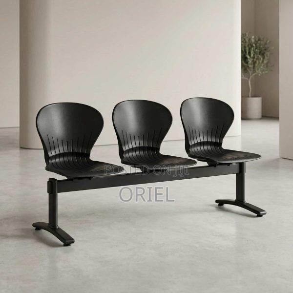 Office Bench : 3-Seater Plastic Waiting Linked Bench - thumbnail 5