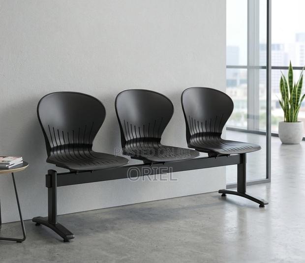 Office Bench : 3-Seater Plastic Waiting Linked Bench - thumbnail 11