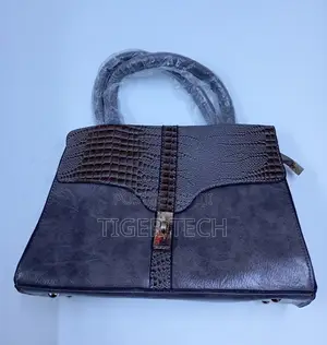 Beige/Tan Smooth Leather Women's Structured Handbag
