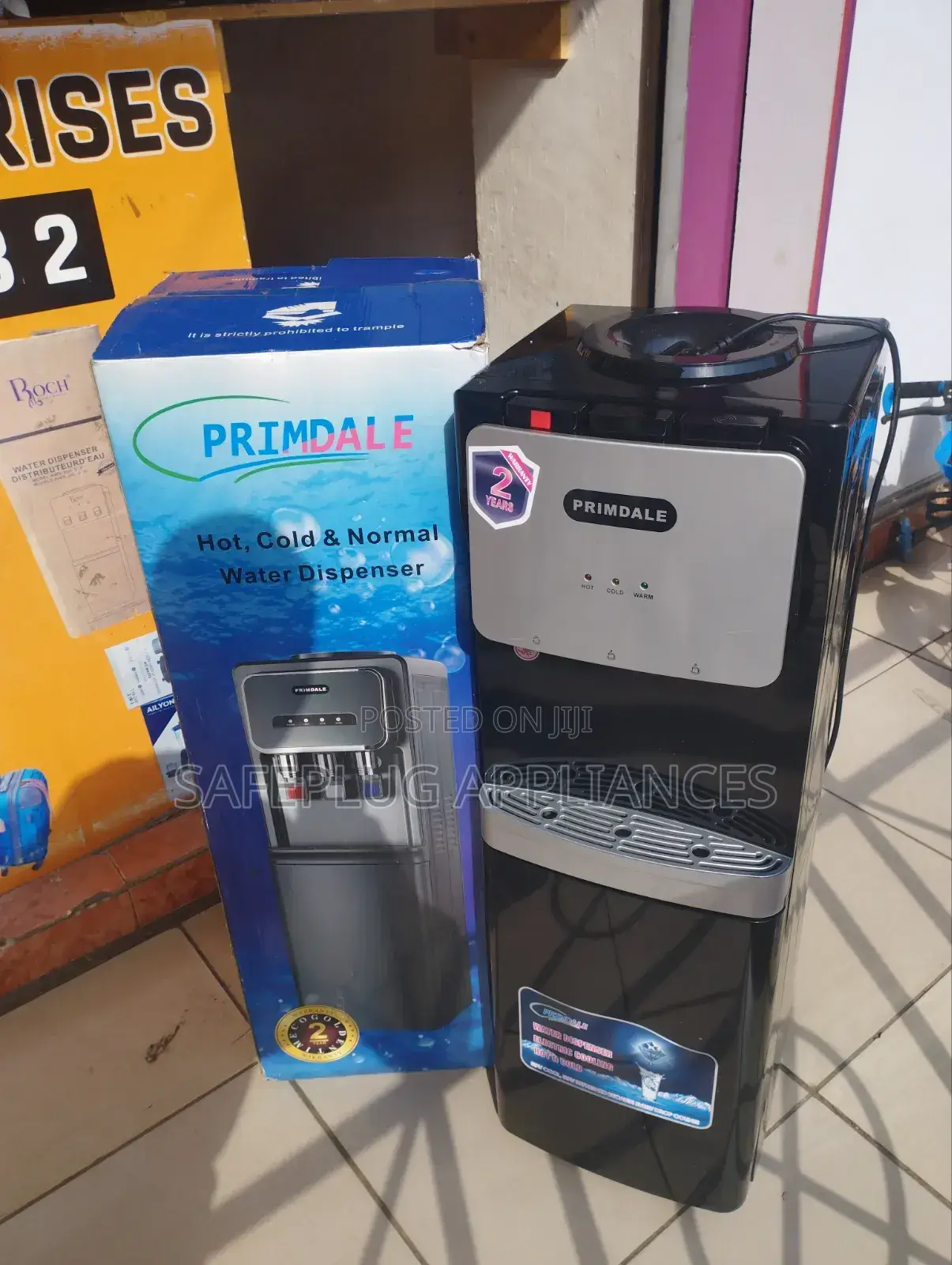 Primdale Hot, Cold and Normal Top Load Dispenser