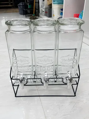 *2.2Ltrs TRIPPLE GLASS Juice Dispensers Now Available*