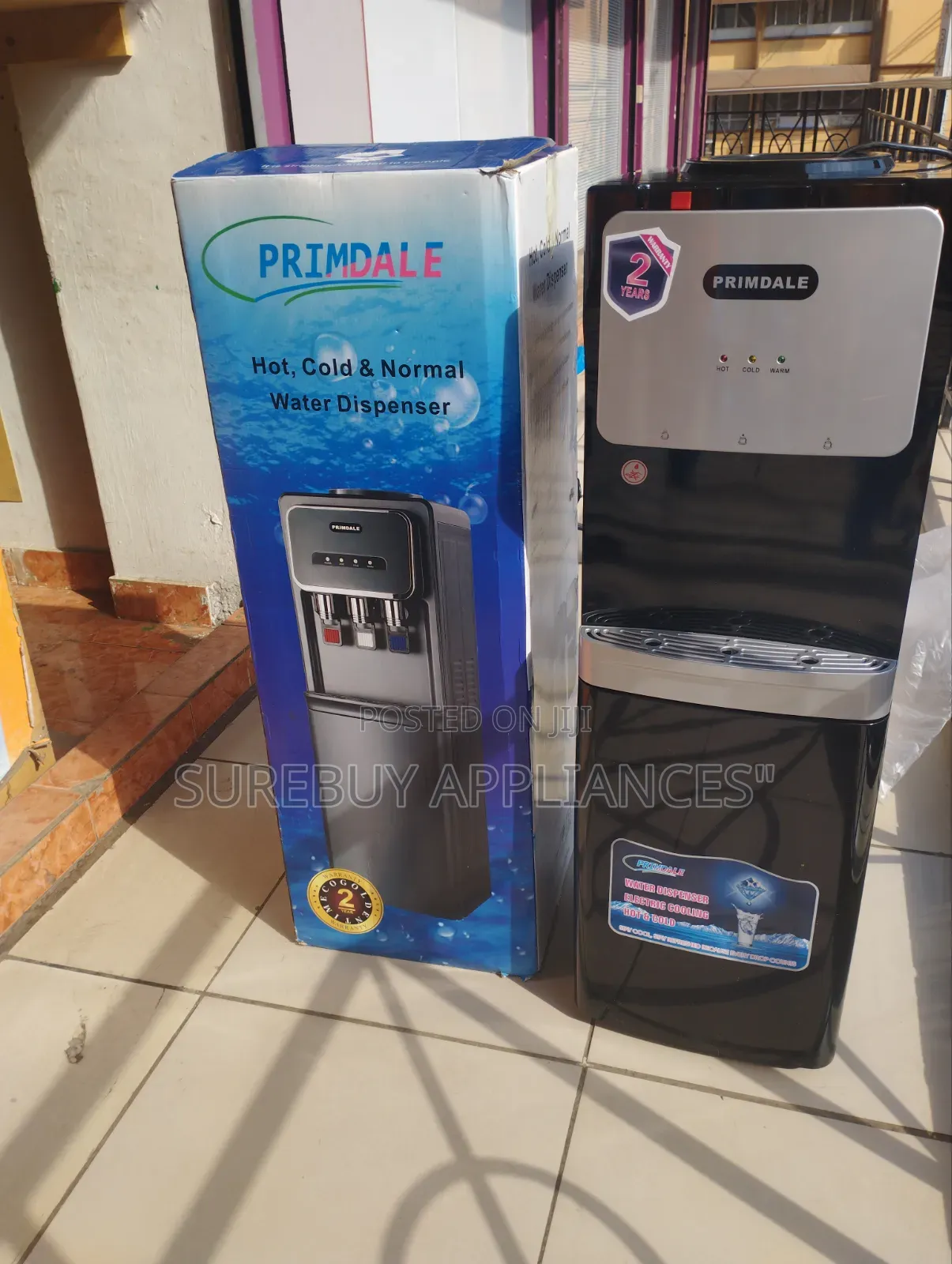 Hot, Cold and Normal Top Load Primdale Dispenser